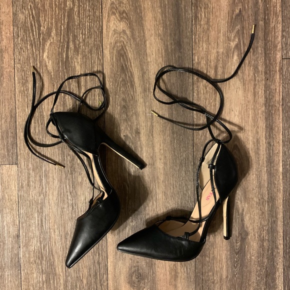 Just Fab | Rumi Lace Up Heel | Sz 8 - Picture 3 of 8